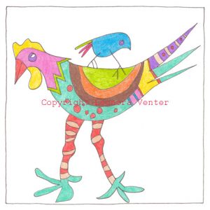 Walter Battiss Chicken